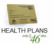 HEALTH PLANS FOR $46 A MONTH!